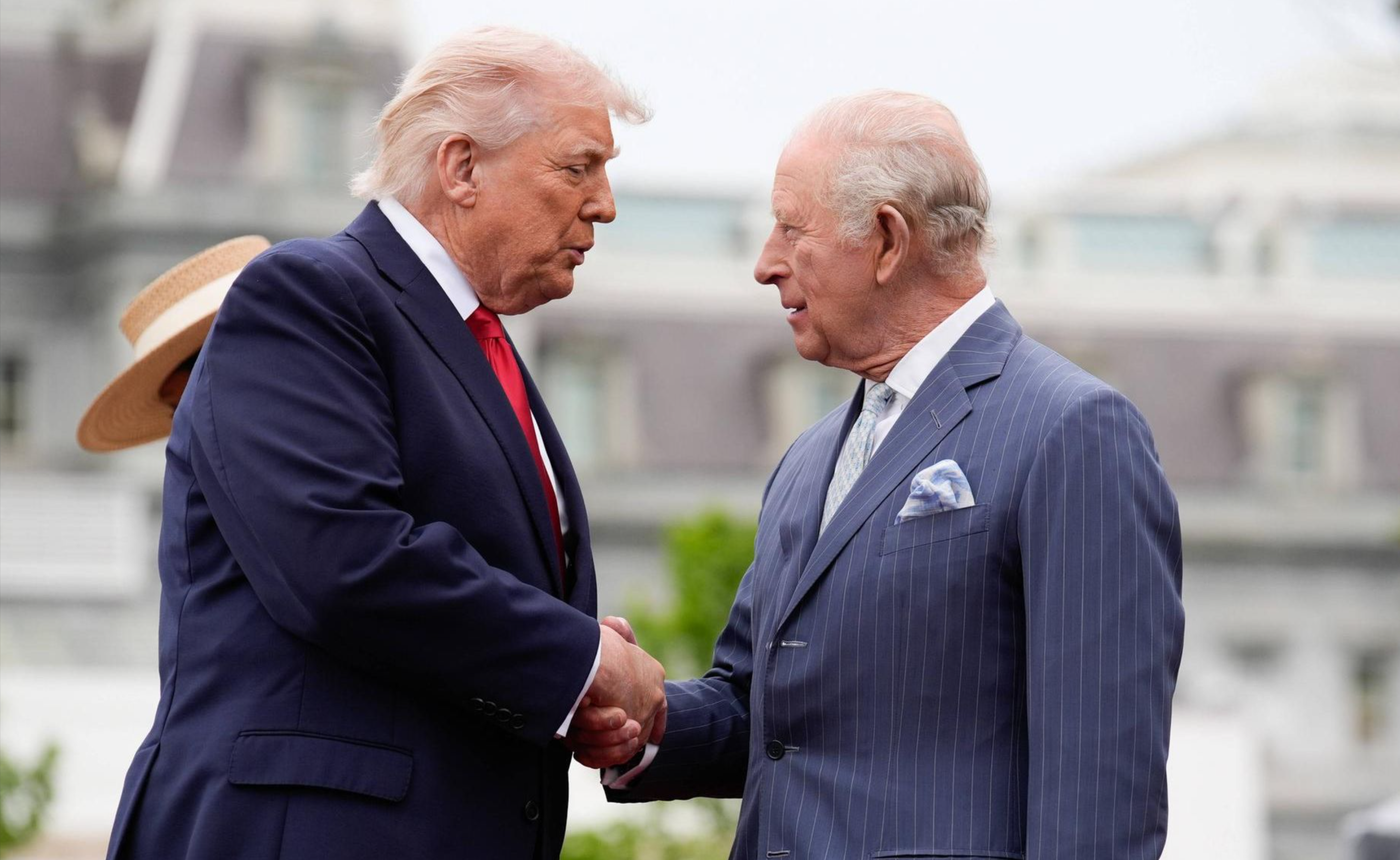 Trump Claims Distant Kinship to King Charles — Now He Has His Eyes on Buckingham Palace!