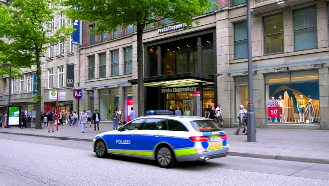 Leiche in Kaufhaus entdeckt! Leichenfund auf Hamburger Nobelmeile - Frauenleiche bei Peek & Cloppemburg entdeckt