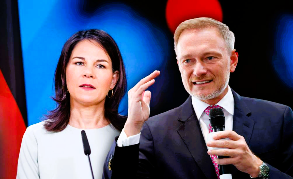 Heftiger Streit im TV: Baerbock und Lindner gehen in Talkshow aufeinander los! 